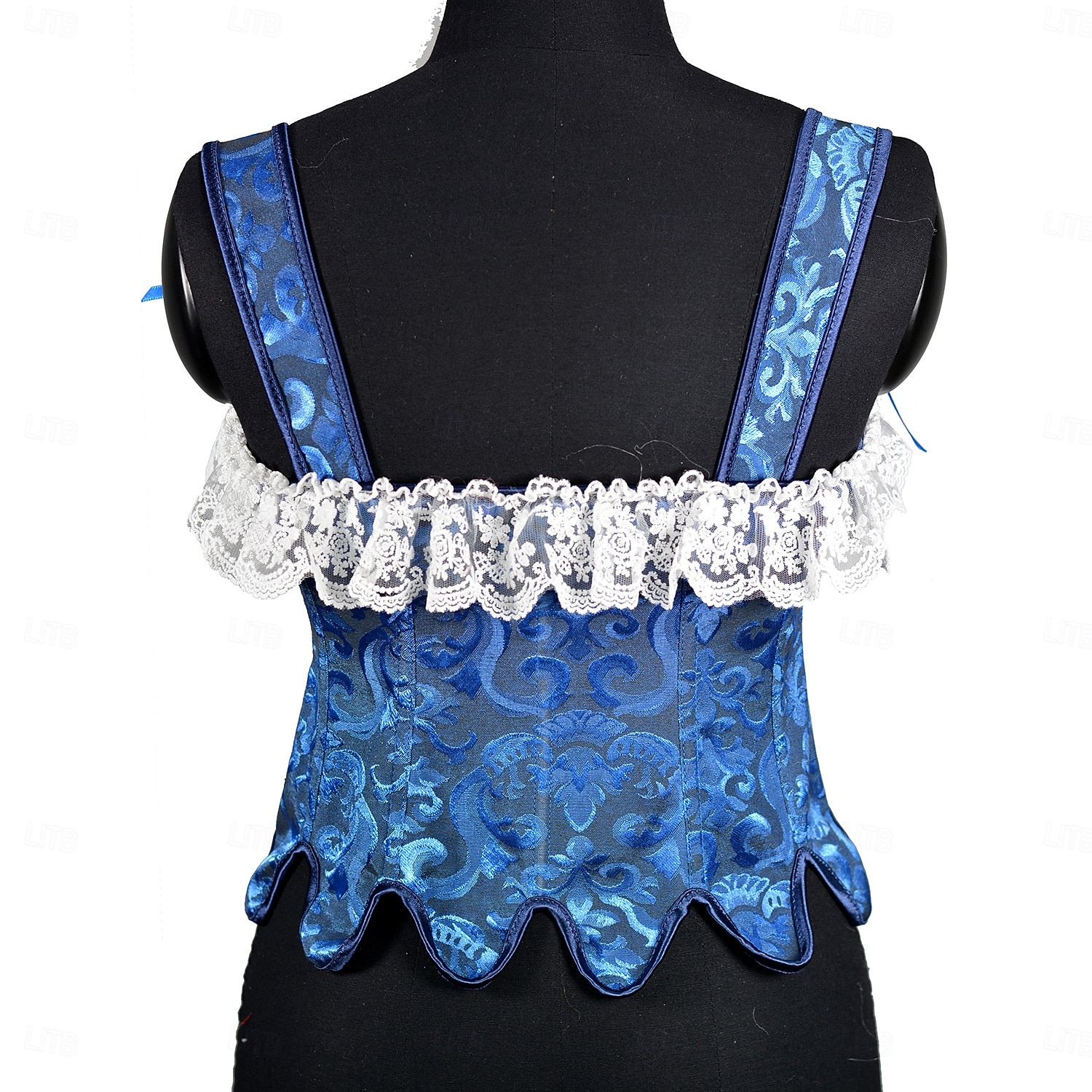 Medieval Renaissance Corset Bodice Fairy Noblewoman Jacquard Floral Fancy Dress Women's Fantasy Royal Halloween Carnival Casual Daily Renaissance Fair LARP Adults' Corset Spring & Summer 2026 - $55.99 –P8
