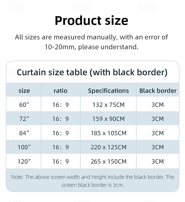 100/120 Inch Projector Screen with Stand, 16:9 HD 4K Portable Outdoor Indoor Movie Screen, Foldable Wrinkle-Free Projection Screen with Carrying Bag, Stable Tripod for Backyard Cinema Home Theater 2026 - $95.99 –P8