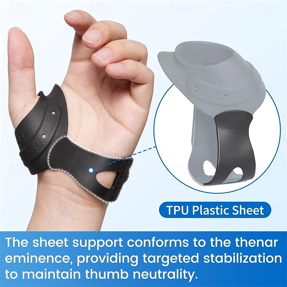 CMC Thumb Brace - Soft Rubber Thumb Splint for Arthritis Pain and Support, Comfort Cool Thumb CMC Restriction Splint, Thumb Stabilizer for CMC Joint for Women and Men 2026 - $21.99 –P4