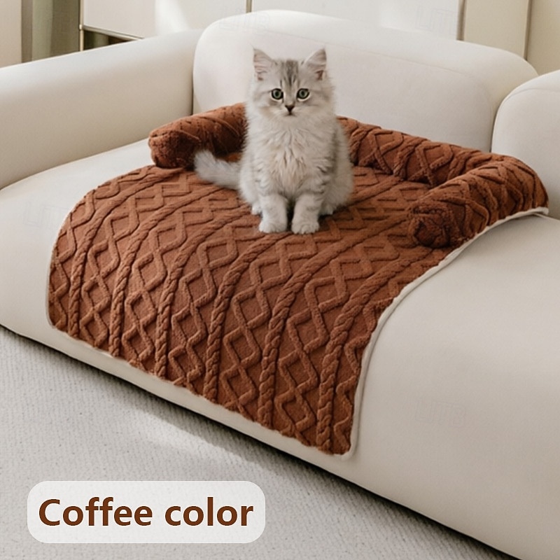 Cojín cálido y relajante para mascotas en invierno, cama para perros ultrasuave y gruesa, funda antideslizante y lavable para nido de gato para perros pequeños y medianos. 2026 - $36.99 –P6