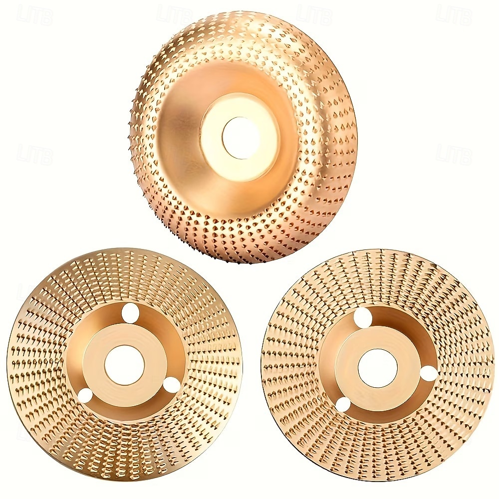 5/13/14Pcs Angle Grinder Wood Carving Disc Set, 4" Or 4 1/2" Angle Grinder with 5/8" Arbor, Grinding Wheel Shaping Discs for Wood Grinding, Stump Grinder, Wood Angle Grinder Additions 2026 - $23.99 –P1