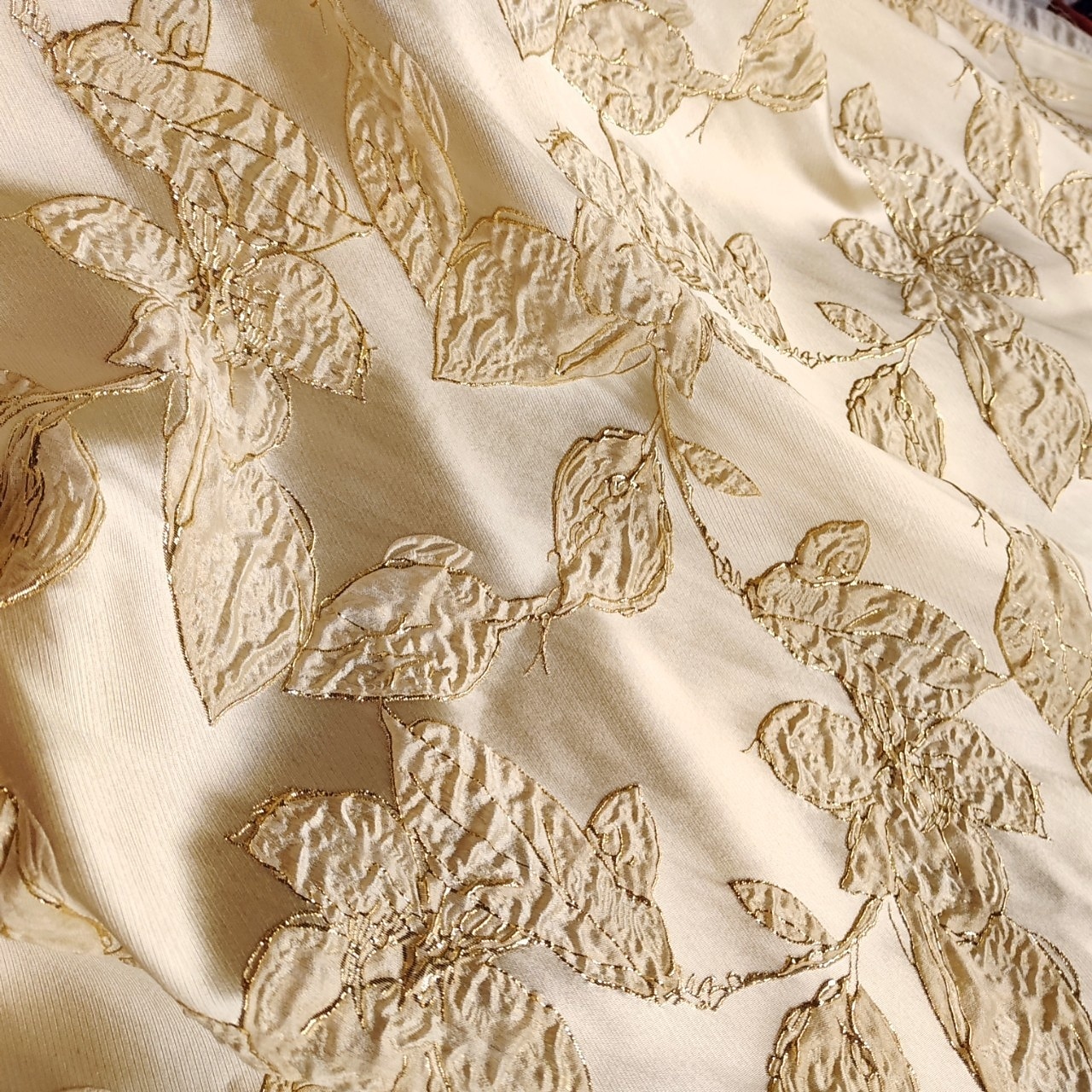 A-linje Gulvlengde Skjortekjole Formell kjole Aftenkjole Kjole til brudens mor 3/4 ermer Skjortekrage Elegant Minimalistisk Formell Bryllupsgjest Semi-formelt Jacquard med Belte / bånd 2026 - $194.99 –P2