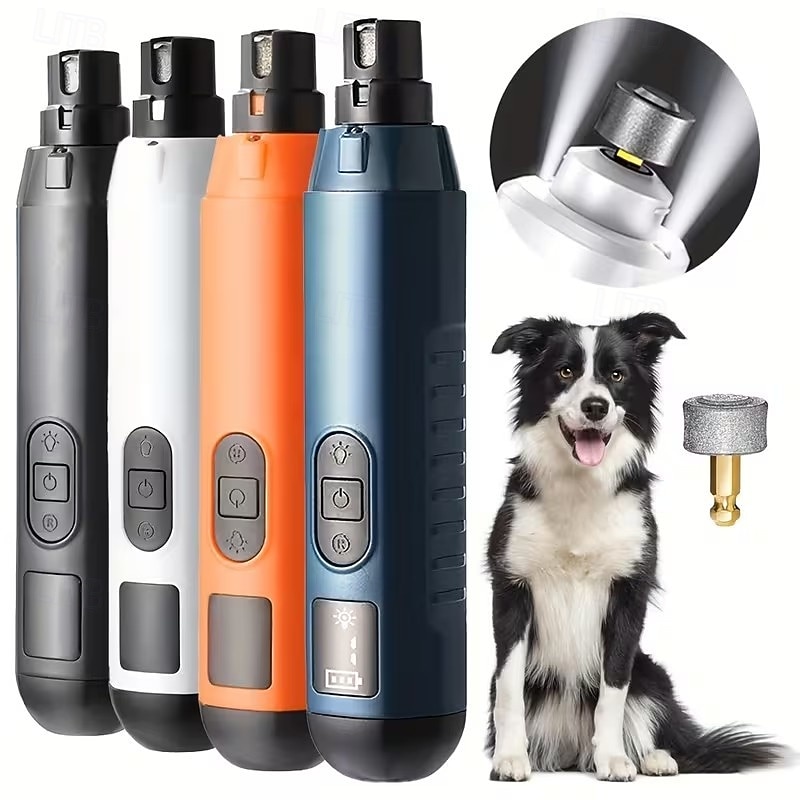 Dog Nail Grinders Painless USB Charging Rechargeable Pet Nail Clippers Quiet Electric Dog Cat Paws Nail Tools 2026 - $29.99 –P1
