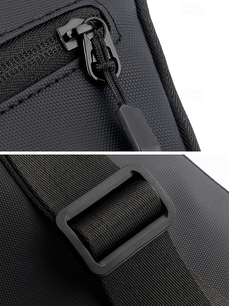 Borsa a tracolla da uomo, in poliestere resistente e impermeabile con tracolla regolabile, design moderno e minimalista, ideale per gli spostamenti in città, i viaggi e l'uso quotidiano. del 2026 a $19.99 –P8