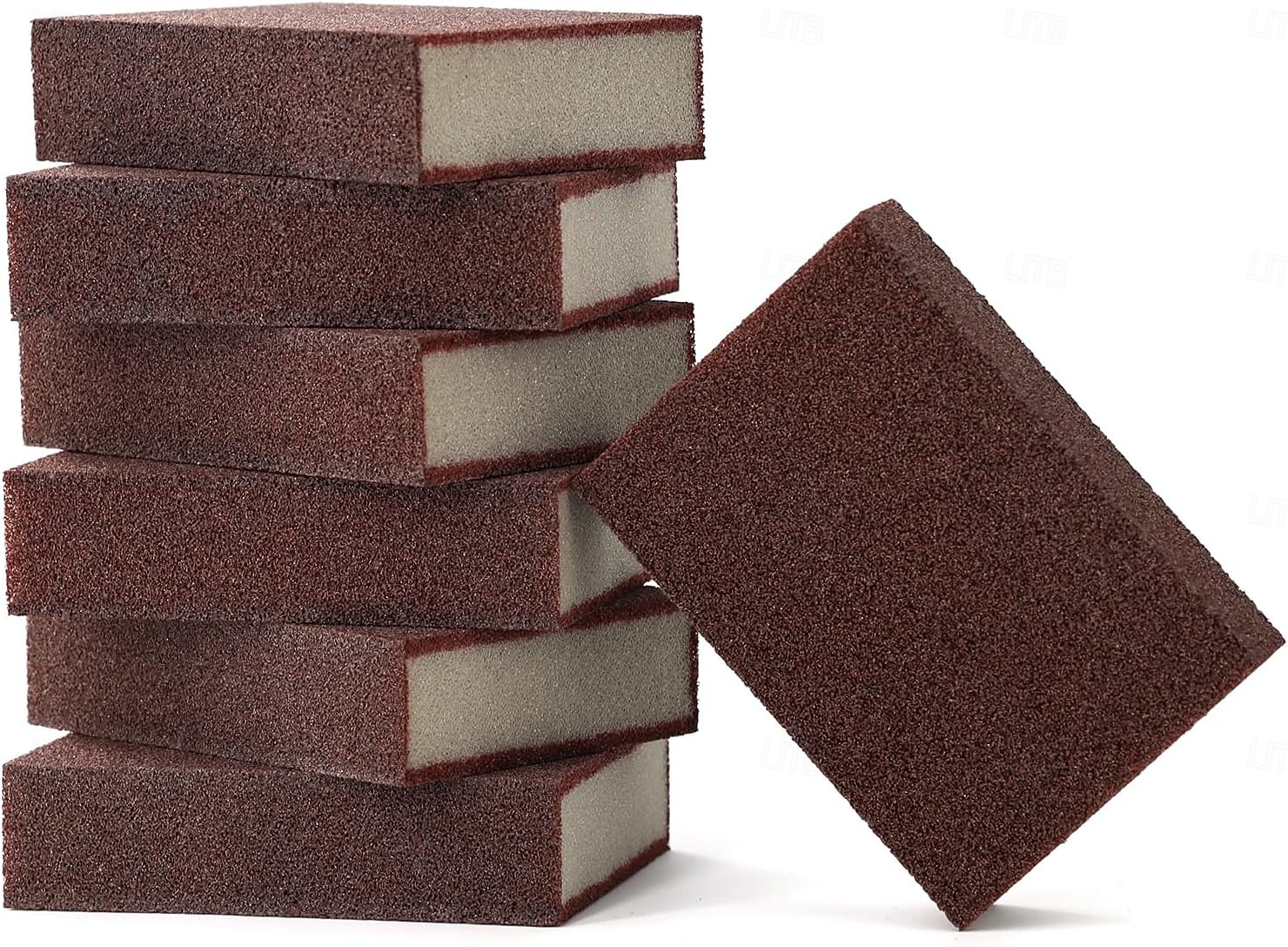 12pcs Magic Cleaning Carborundum Sponge with 2 Handles Rust Foam Cleaning Eraser for Pots, Pans, Sink, Grill, Household Cleaning Emery Sponges for Kitchen, Bathroom 2026 - $16.99 –P6