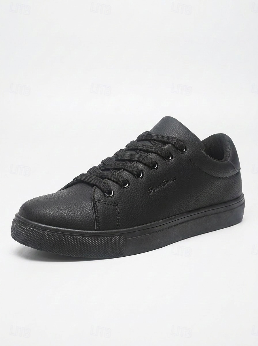 Men's White Music Festival Sneakers - Lightweight Comfort Lace-Up Casual Shoes - Minimalist Low-Top Footwear for Concerts, Outdoor Events, Travel and Everyday Leisure 2026 - $34.99 –P8