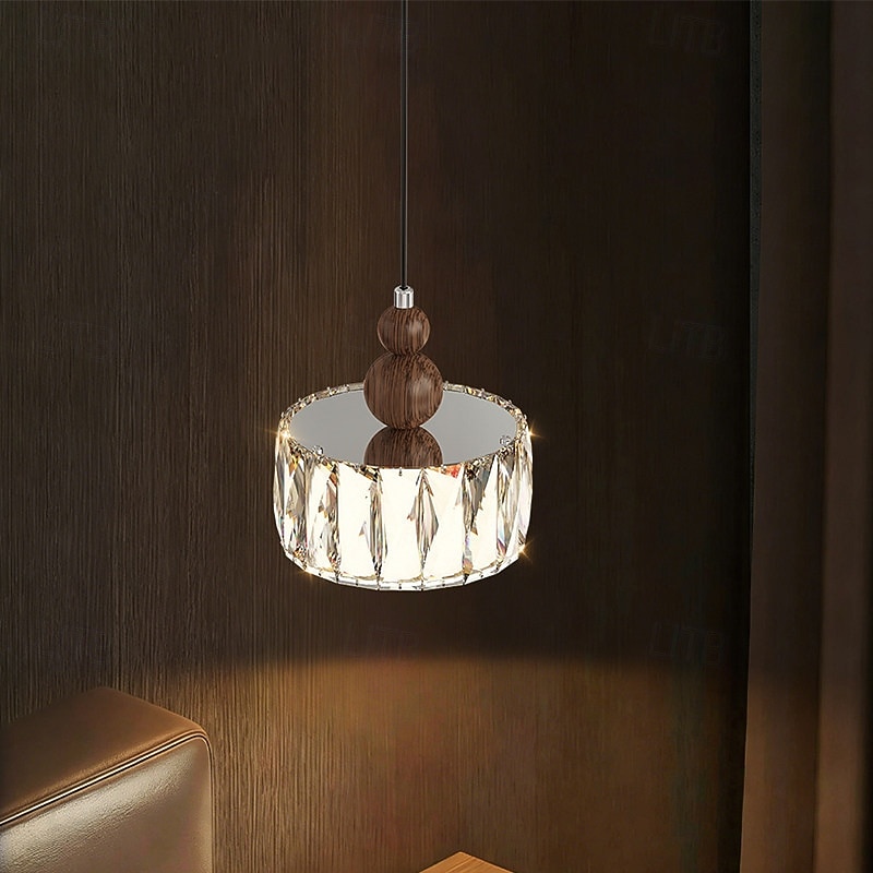 Simple Restaurant Chandeliers Creative Bedroom Bedside Crystal Single Hanging Light Stair Aisle Shop Decoration Pendant Lamp 2026 - $179.99 –P2