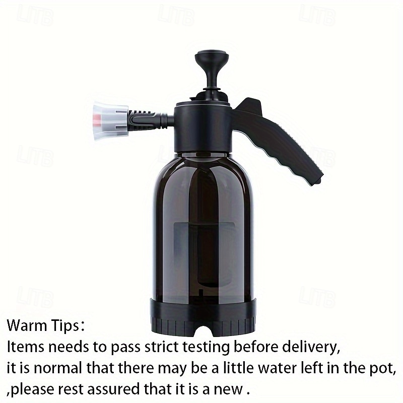 Autowasschuimspuit - 2 liter handpomp drukschuimkanon voor sneeuwschuimdetailing - handmatig sneeuwschuimpistool met speciaal mondstuk voor het reinigen van auto's, velgen en ramen &tuinbesproeiing 2026 - $36.99 –P8