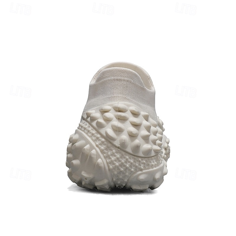 Men's Knit Sock Sneakers, Lace-Up Chunky Sole Walking Shoes, Breathable Sport Casual Shoes for Hiking, Travel, Daily Wear 2026 - $32.99 –P6