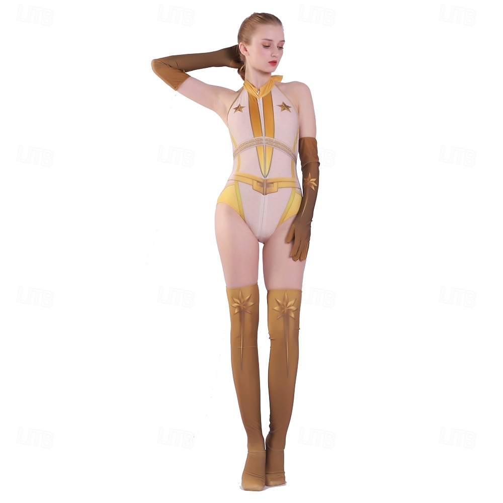 Anti-herói Super-vilão Super heroi Fantasia fantasia Fatos de Corpo Patriótico for Unisexo Crianças Adulto Dia Das Bruxas Carnaval Espetáculo Comic Con de 2026 por $48.99 –P39