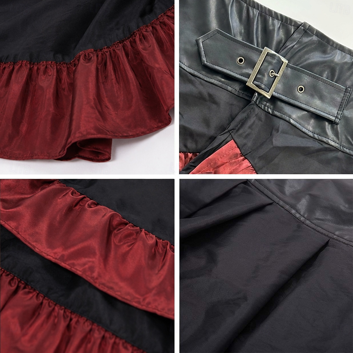 Retro Vintage Medieval Renaissance Skirt Corset Pirate Fancy Dress Women's Pirate Fantasy Steampunk Casual Daily Adults' Skirts 2026 - $47.99 –P5