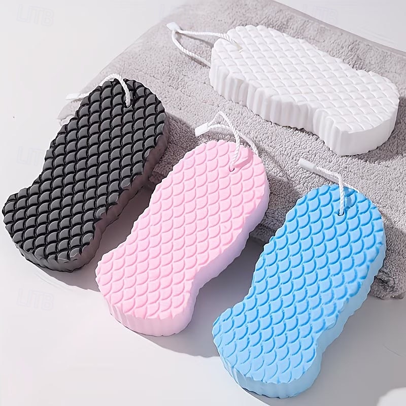 8 bucăți mingi de baie exfoliante 3D ultra-moi, scrubber corporal reutilizabil pentru curățarea profundă și îndepărtarea pielii moarte, durabil și igienic, potrivit pentru utilizare la spa acasă, face 2026 - $13.99 –P3