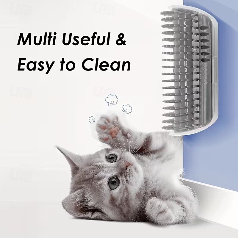 5-delige set huisdierborstels en kammen, speelgoed voor katten, zachte zelfverzorgingskam voor katten, massagekam met kattenkruid, gezichtskrabber voor kittens, puppy's en andere kattenaccessoires. 2026 - $15.49 –P4