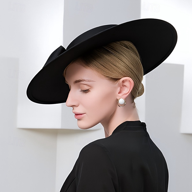 Sombreros elegantes dulces de lino con lazo  fiesta  tocado nocturno  oficina y carrera  graduación  felicitaciones  aniversario  regreso a la escuela  al aire libre  carnaval vestidos día de carreras 2026 - $63.99 –P11
