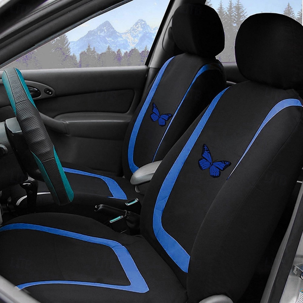 4PCS Cobertura de Cadeira Automotiva para Bancos dianteiros Prevenir Manchas para Carro de passeio / SUV / Carro de 2026 por $22.99 –P10