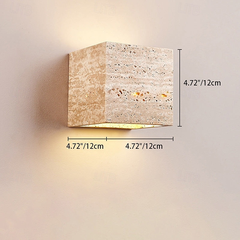 Moderni Pohjoismainen tyyli Ulko-seinävalaisimet Seinävalot sisätiloihin Olohuone Makuuhuone Kivi Seinävalaisin 110-120V 220-240V 2026 - $131.99 –P1