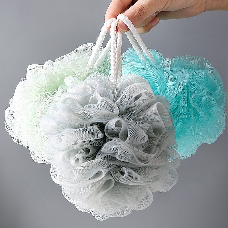 3PS Ultra Soft Bath Flower Scrubber Back Massager High-End Bath Ball, Non-Dissolving, Bubble-Generating Bath Cleanser for Back Exfoliation 2026 - $11.99 –P1