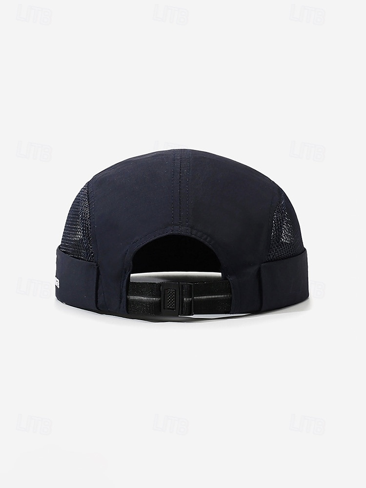 herr snabbtorkande polyester justerbar solskyddsmössa, flerfärgad andningsbar utomhushatt för strandsemester, avslappnad vardag &sportaktiviteter 2026 - $11.99 –P9