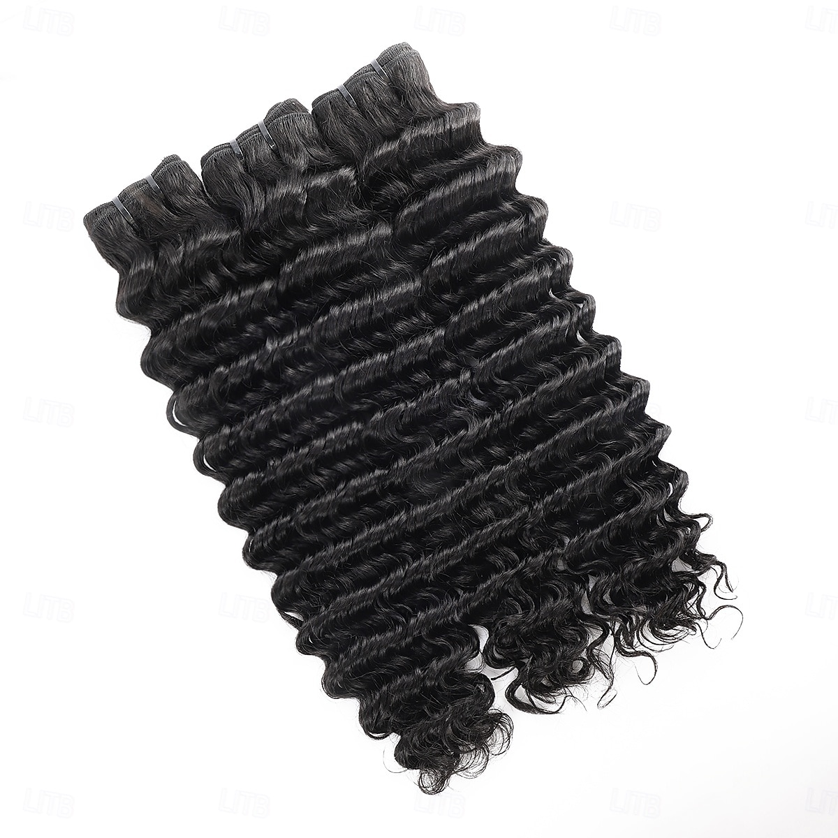 Cabelo humano ondulado profundo em 3 pacotes, adequado para mulheres negras, de 30 a 70 cm (12 a 28 polegadas). de 2026 por E£12750.3 –P2