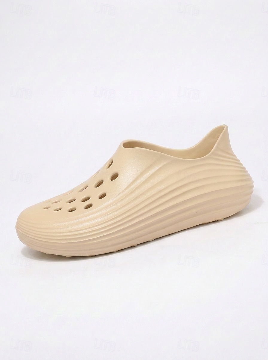 Men's Green Beach Clogs - Lightweight Breathable Slip-On Comfort Sandals - Casual Summer Shoes for Beach Vacation, Seaside Relaxing, Holiday Travel and Daily Leisure 2026 - $26.99 –P7