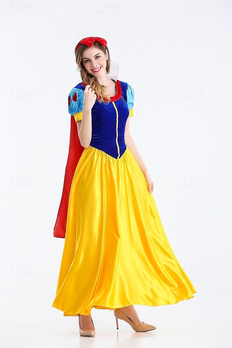 Prinzessin Kleid Abschlussballkleid Themenparty-Kostüm Prinzessin Urlaubskleid for Damen Erwachsene Halloween Karneval Buchwoche Maskerade Comic-Konzert Anime Expo 2026 - $51.99 –P5