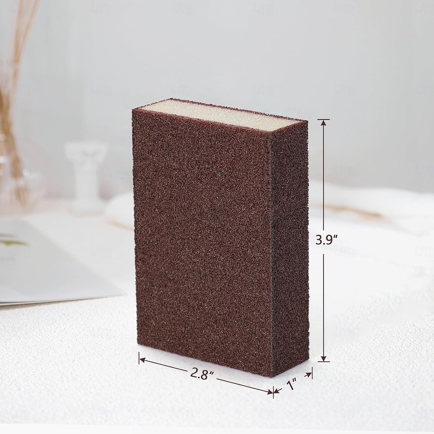 12pcs Magic Cleaning Carborundum Sponge with 2 Handles Rust Foam Cleaning Eraser for Pots, Pans, Sink, Grill, Household Cleaning Emery Sponges for Kitchen, Bathroom 2026 - $16.99 –P4