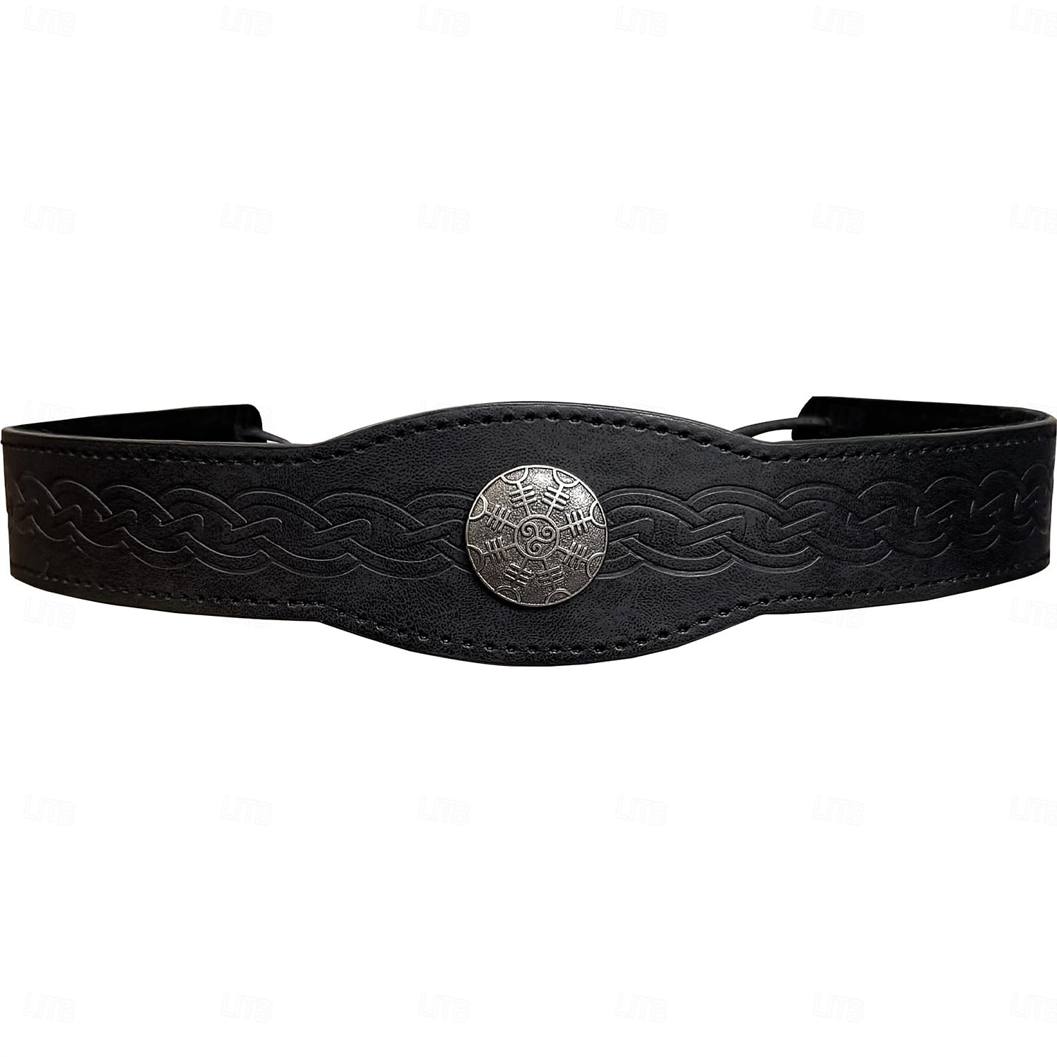 Retro Vintage Mittelalterlich Renaissance Stirnband Krieger Wikinger Ranger Kostüm Herren Vikinger Halloween Karneval Maskerade Renaissance-Messe LARP Erwachsene Stirnband 2026 - $14.99 –P6