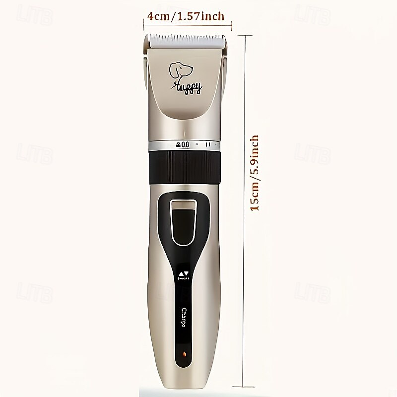 Electric pet grooming scissors, electric pet shaving tools electric razor Hair clippers Nail clippers 4 replaceable guide combs Scratch sharpener Charging cable 2026 - $31.99 –P8