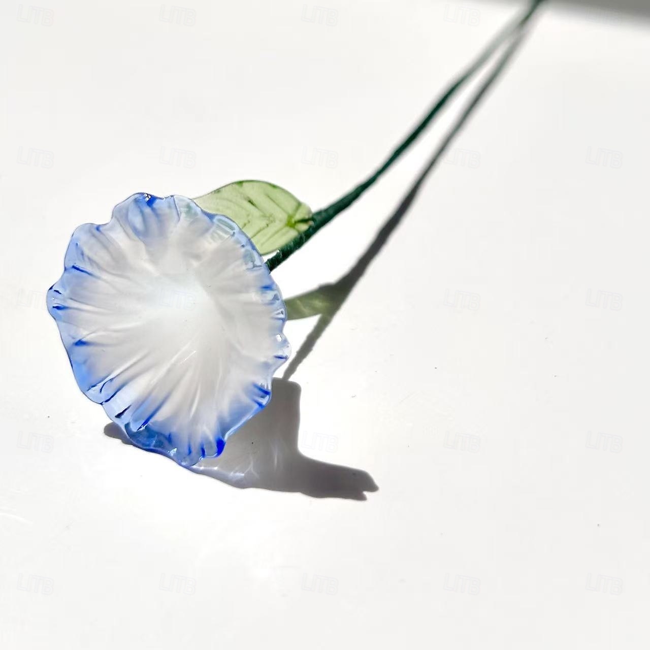 floare din sticlă pentru luna nașterii, cadou floral din sticlă suflată manual pentru ziua de naștere, Ziua Mamei, iubită, cea mai bună prietenă, soră, bunică – cadou unic pentru ea, femei, set de 2026 - $16.99 –P11
