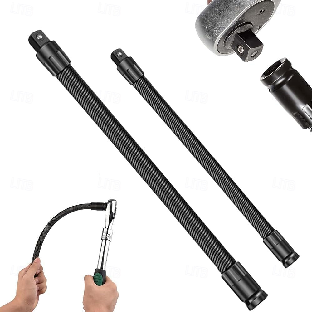 Prolunga flessibile per albero da 1/2", bussola dinamometrica, chiavi a cricchetto, chiave elettrica, biella, barra di prolunga flessibile per spazi ristretti, utensile manuale per riparazioni del 2026 a $16.99 –P1