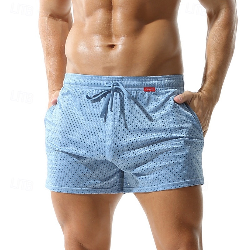 Men's Board Shorts Swim Shorts Swim Trunks Solid Colored Drawstring Boyleg with Pockets Quick Dry Lightweight Elastic Swimwear Surfing Beach Swimming Summer 2026 - $23.99 –P1