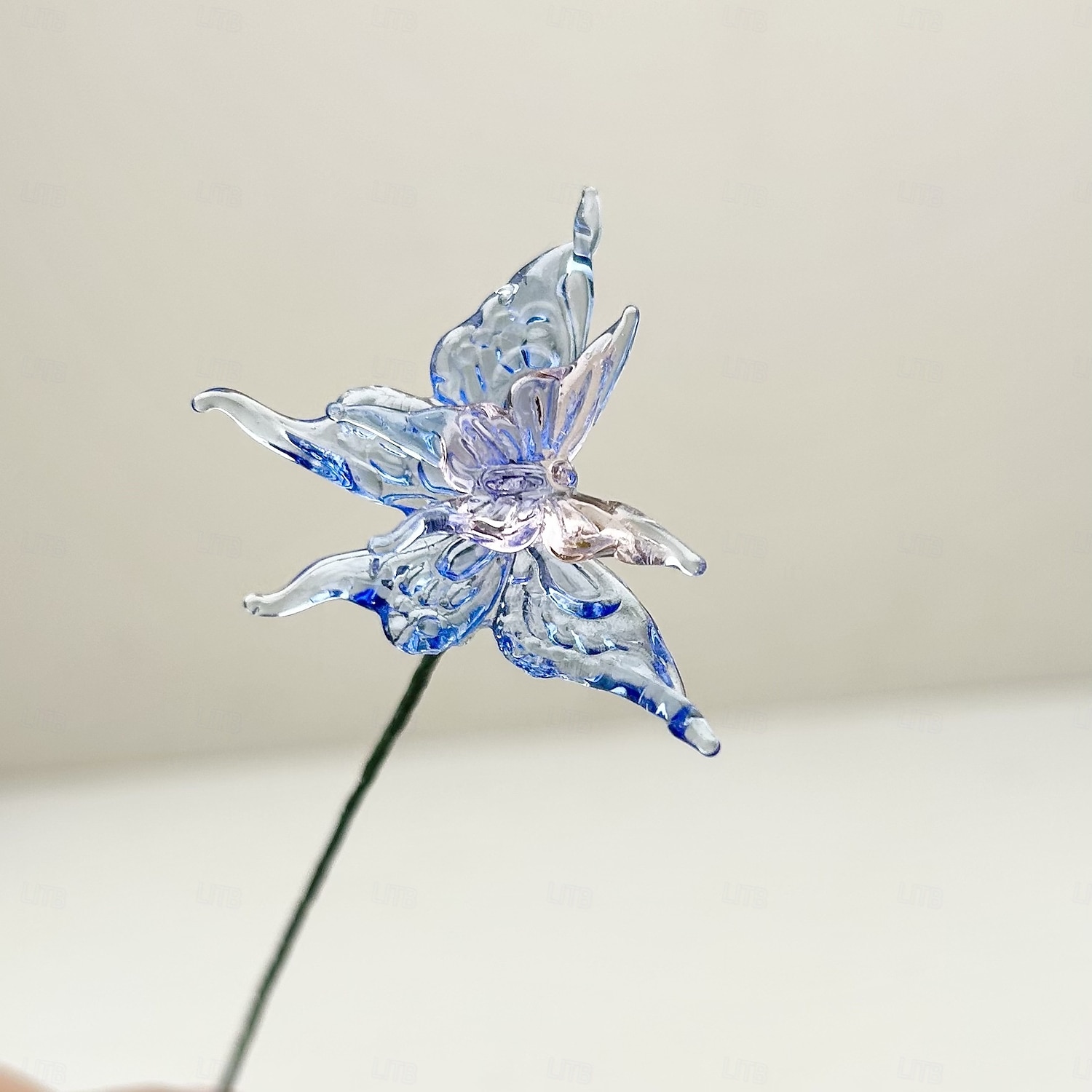 floare din sticlă pentru luna nașterii, cadou floral din sticlă suflată manual pentru ziua de naștere, Ziua Mamei, iubită, cea mai bună prietenă, soră, bunică – cadou unic pentru ea, femei, set de 2026 - $16.99 –P2