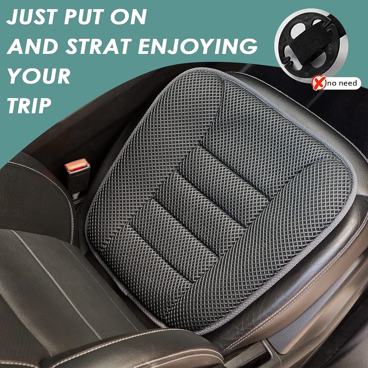 Universal Car Seat Cushion, Breathable 3D Air Mesh Seat Pad with Honeycomb Design for Driving Comfort, Cooling Car Seat Protector for Most Vehicles SUVs Trucks, All-Season Use, Non-Slip Bottom 2026 - $24.99 –P1