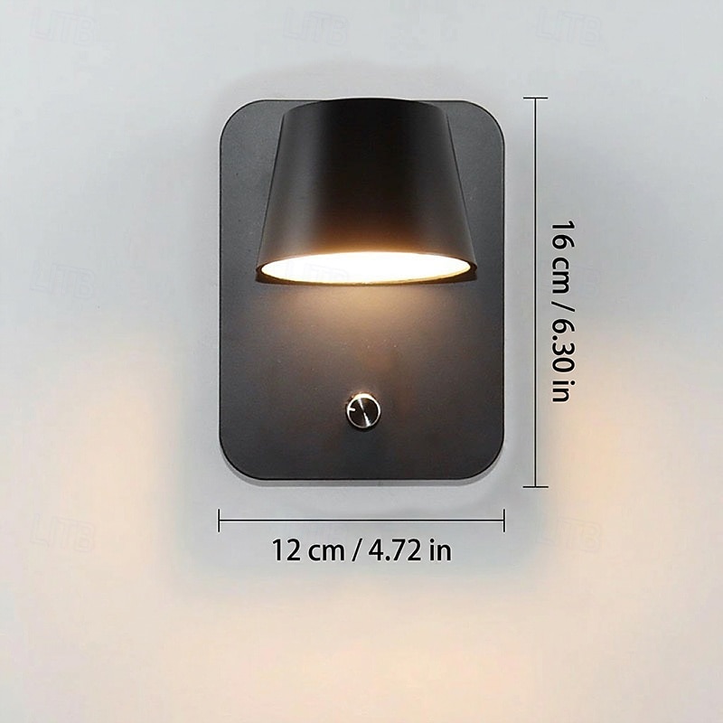 Vevnitř LED Moderní Vnitřní nástěnná svítidla Obývací pokoj Ložnice Kov nástěnné svítidlo 110-120V 220-240V 2026 - $86.99 –P9