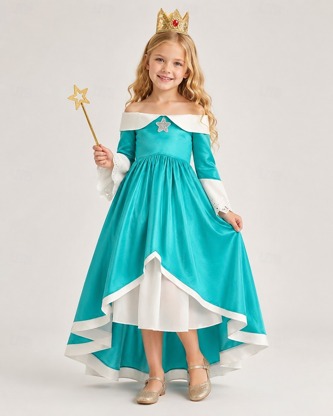 Videogioco dell'idraulico Principessa Principessa Galattica Principessa Stellare Principessa delle Stelle Vestito Costume di fantasia Ragazze Bambini Halloween Carnevale Settimana del libro Feste Con del 2026 a $46.99 –P2
