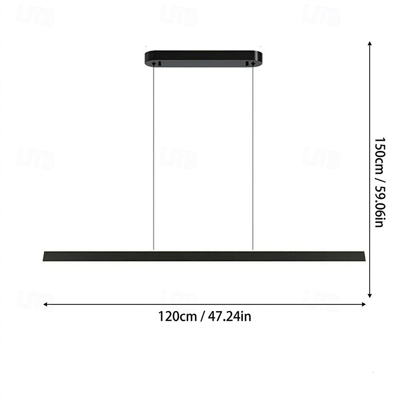 LED Pendant Light Modern style Nordic Design Modern Simple American Light Luxury Bar Lighting Creative Net Long Living Room Restaurant Lamps 2026 - $229.99 –P1
