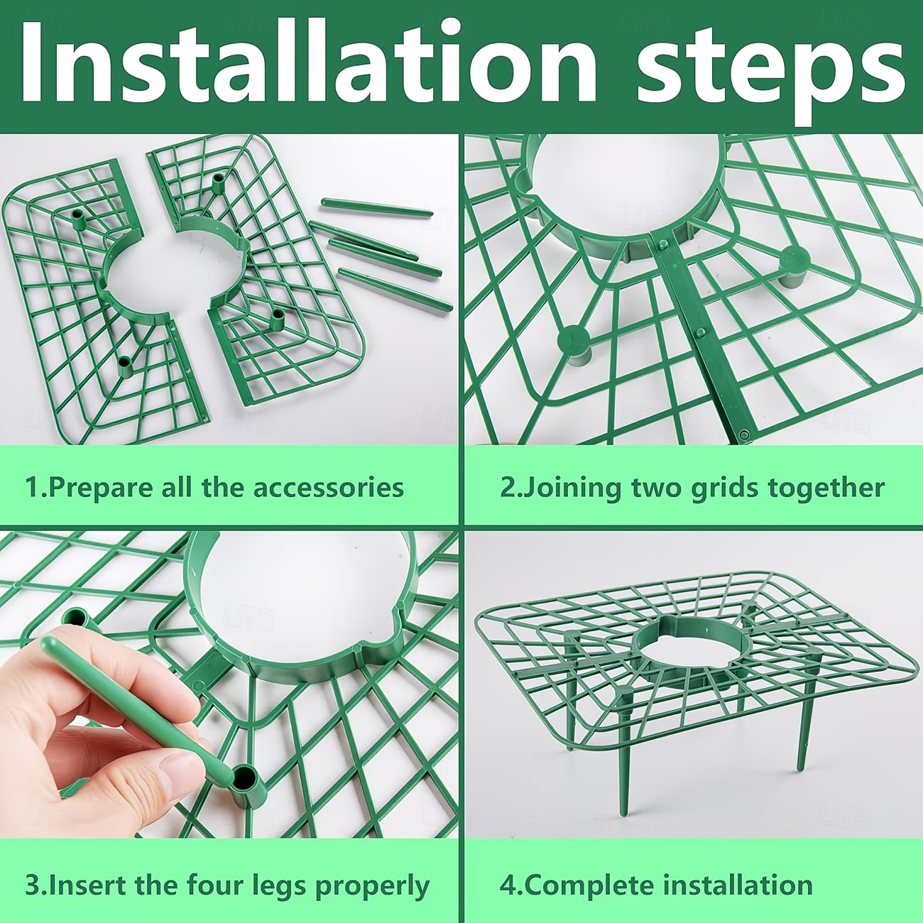 10 Pcs Strawberry Plant Support Frames, Square Growing Racks and Stands, Keep Strawberry Fruits Clean and Elevated, Ideal for Garden Beds, Balcony, Greenhouse, Patio, or Indoor Planting, Easy Assembly 2026 - $15.49 –P6