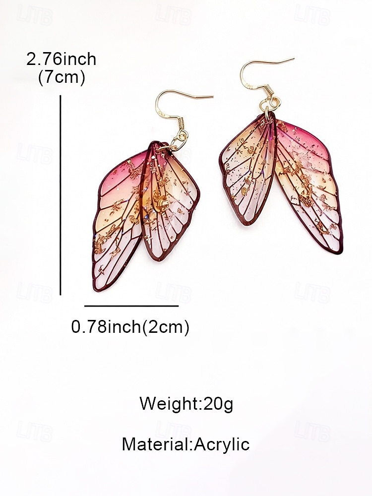 Women's Drop Earrings Acrylic Elegant Bohemia Vintage Butterfly 2026 - $11.99 –P9