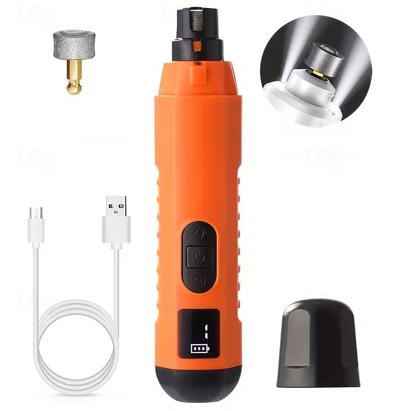 Dog Nail Grinders Painless USB Charging Rechargeable Pet Nail Clippers Quiet Electric Dog Cat Paws Nail Tools 2026 - $29.99 –P10