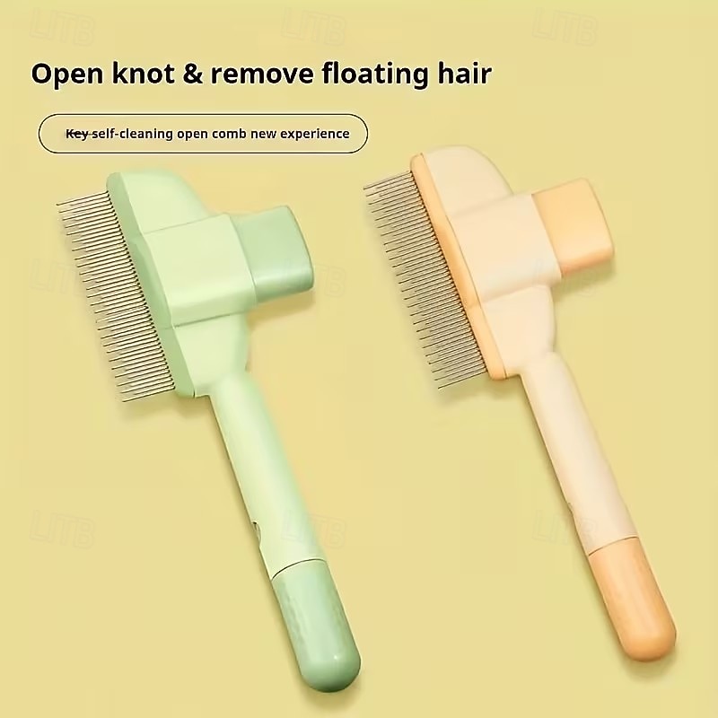 2pcs Dog Hair Remover Brush Cat Dog Hair Grooming And Care Comb For Long Hair Dog Pet Removes Hairs Cleaning Bath Brush Dog Supplies 2026 - $15.99 –P2