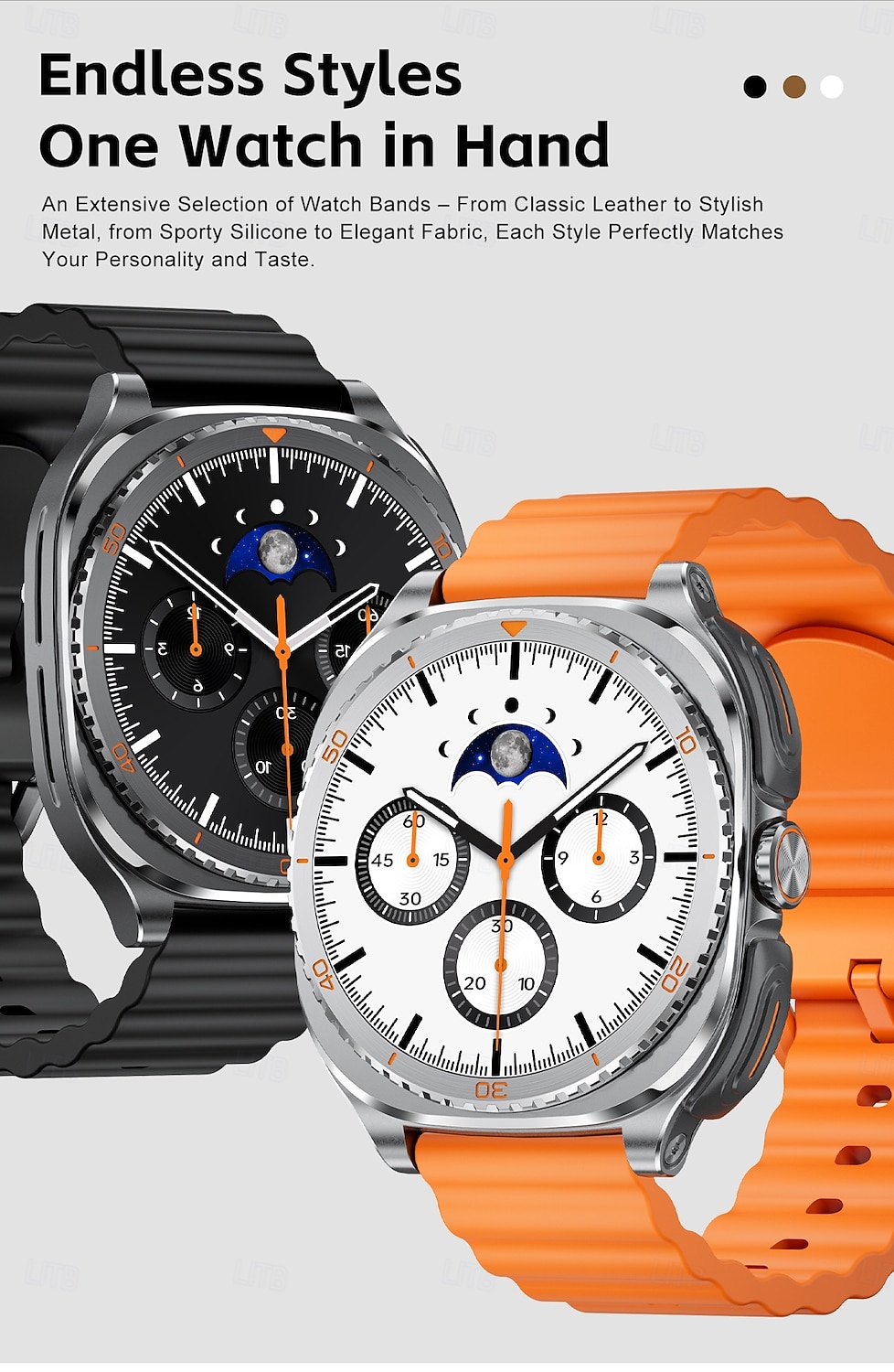 Reloj inteligente 2 en 1 con auriculares, reloj inteligente con auriculares Bluetooth integrados para música. &Llamadas, monitor de actividad física con pantalla táctil HD para hombres y mujeres, 2026 - $107.99 –P3