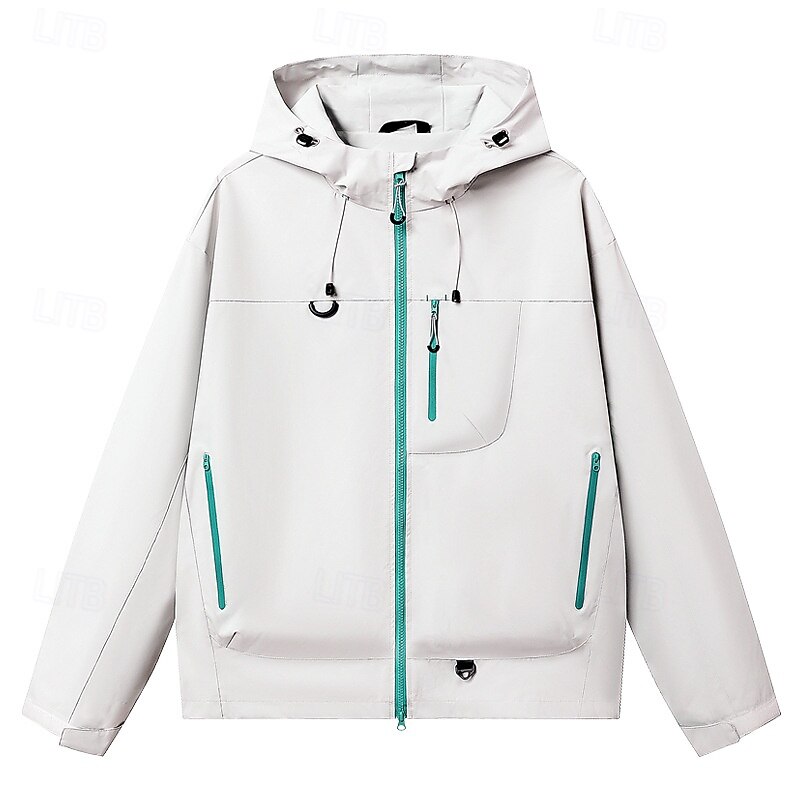 Homens Jaqueta Corta-Vento Jaqueta Softshell Jaqueta de Trilha Ao ar livre Prova-de-Água A Prova de Vento Secagem Rápida Respirável Roupas de caminhada Roupas de caminhada Verão Primavera Jaqueta de 2026 por $34.99 –P1