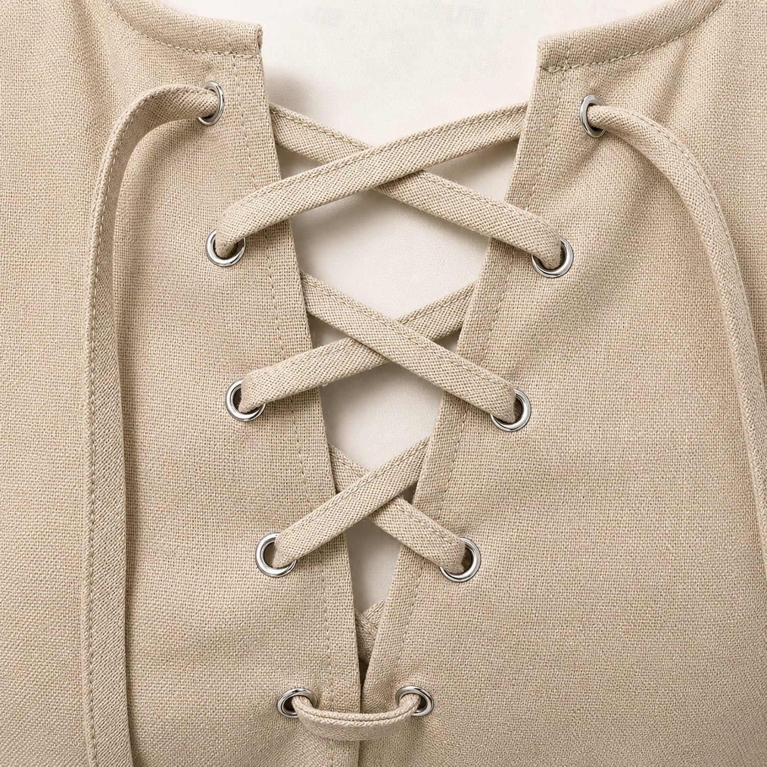 Mittelalterlich Renaissance Hemd Tunika langarm Pirat Wikinger Mischung aus Baumwolle und Leinen Kostüm Herren Vikinger Seeräuber Halloween Karneval Leistung LARP Renaissance-Messe Erwachsene Hemd 2026 - $25.99 –P3