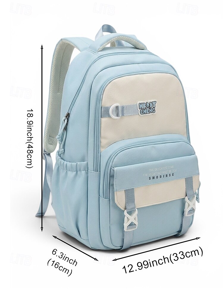 Student Backpack for Boys & Girls, Large Capacity Polyester School Bag with Multi-Pockets & Adjustable Straps, Durable Rucksack for Back to School, Travel, Outdoor Sports & Daily Use 2026 - $32.99 –P10