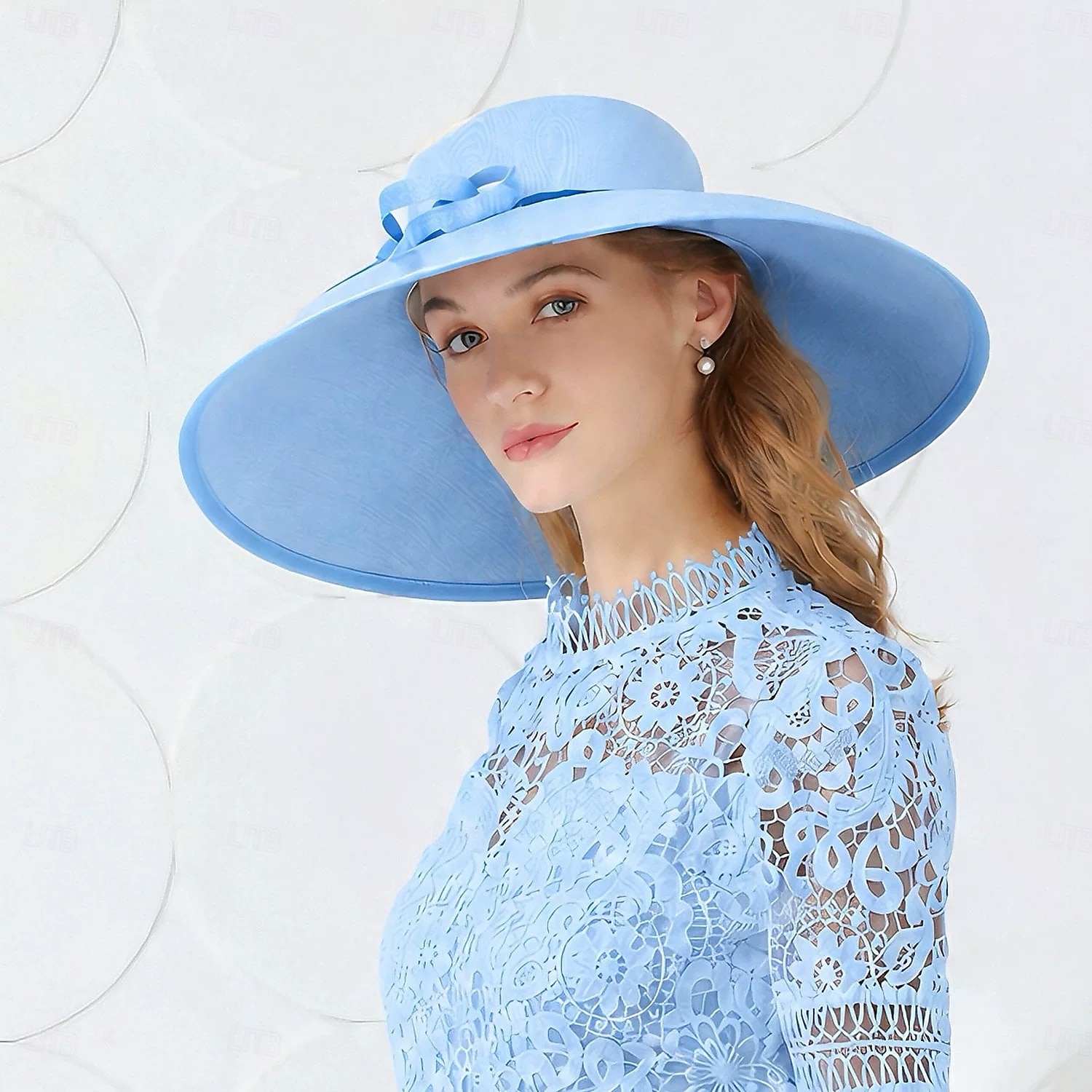 Elegant Retro / vintage Derby Accesoriu de Păr Pălării / Căciuli Pălărie de biserică Gentlewoman Nobilă Costume de fancy Pentru femei ziua îndragostiților Derby Petrecere Nuntă Ascot Adulți Pălărie 2026 - $146.99 –P11
