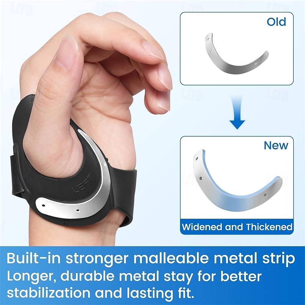CMC Thumb Brace - Soft Rubber Thumb Splint for Arthritis Pain and Support, Comfort Cool Thumb CMC Restriction Splint, Thumb Stabilizer for CMC Joint for Women and Men 2026 - $21.99 –P3