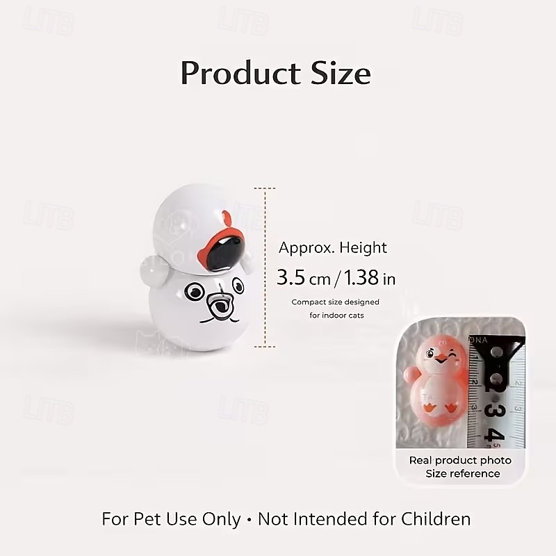 100 pcs of Cat Rolling Toys Diverse Styles Interactive Play and Exercise Equipment Durable Plastic Material 2026 - $19.99 –P8