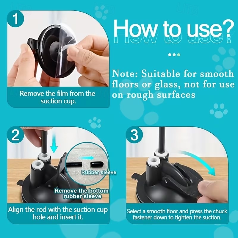 Interactive Cat Teaser Wand Set with Realistic Birds, Handfree Long Pole&Double Rod, Bell And Strong Suction Cup for Active Play 2026 - $19.99 –P5