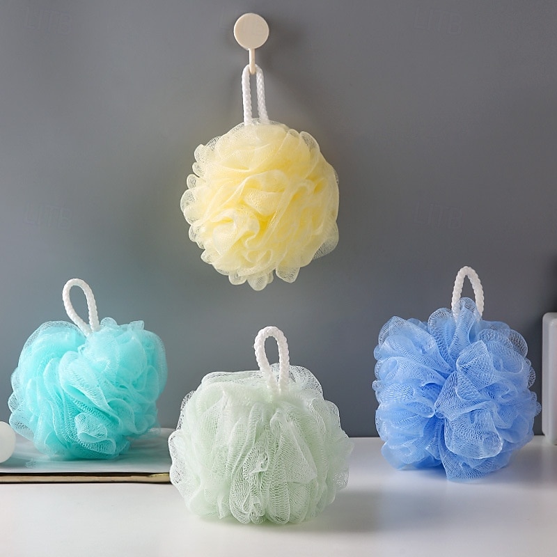 3PS Ultra Soft Bath Flower Scrubber Back Massager High-End Bath Ball, Non-Dissolving, Bubble-Generating Bath Cleanser for Back Exfoliation 2026 - $11.99 –P4