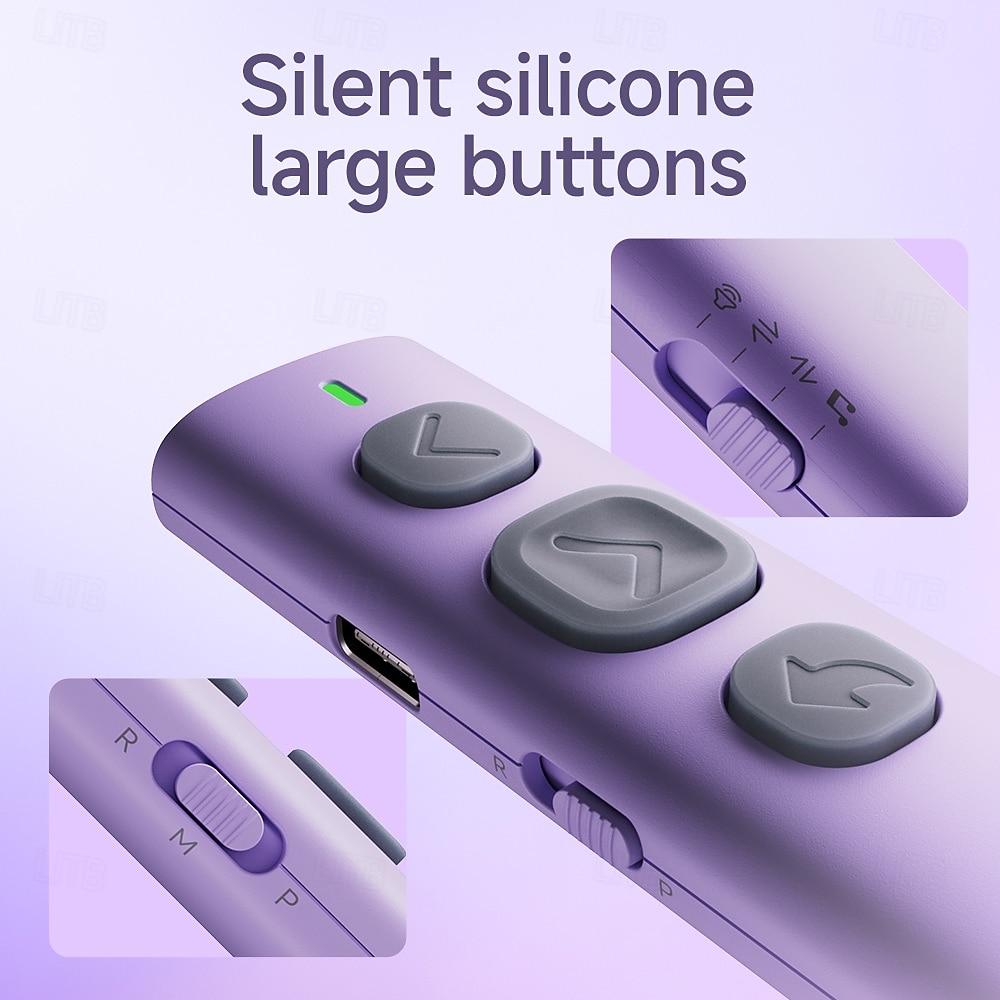 Bluetooth Page Turner for Kindle E-reader iPhone iPad Android, Silent Remote Control for TikTok Scrolling & Reading, Bluetooth 5.4 Rechargeable Wireless Clicker with 400mAh Battery, 33ft Range 2026 - $22.99 –P4
